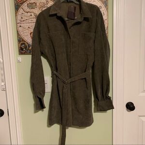 Courduroy Belted‎ Romper